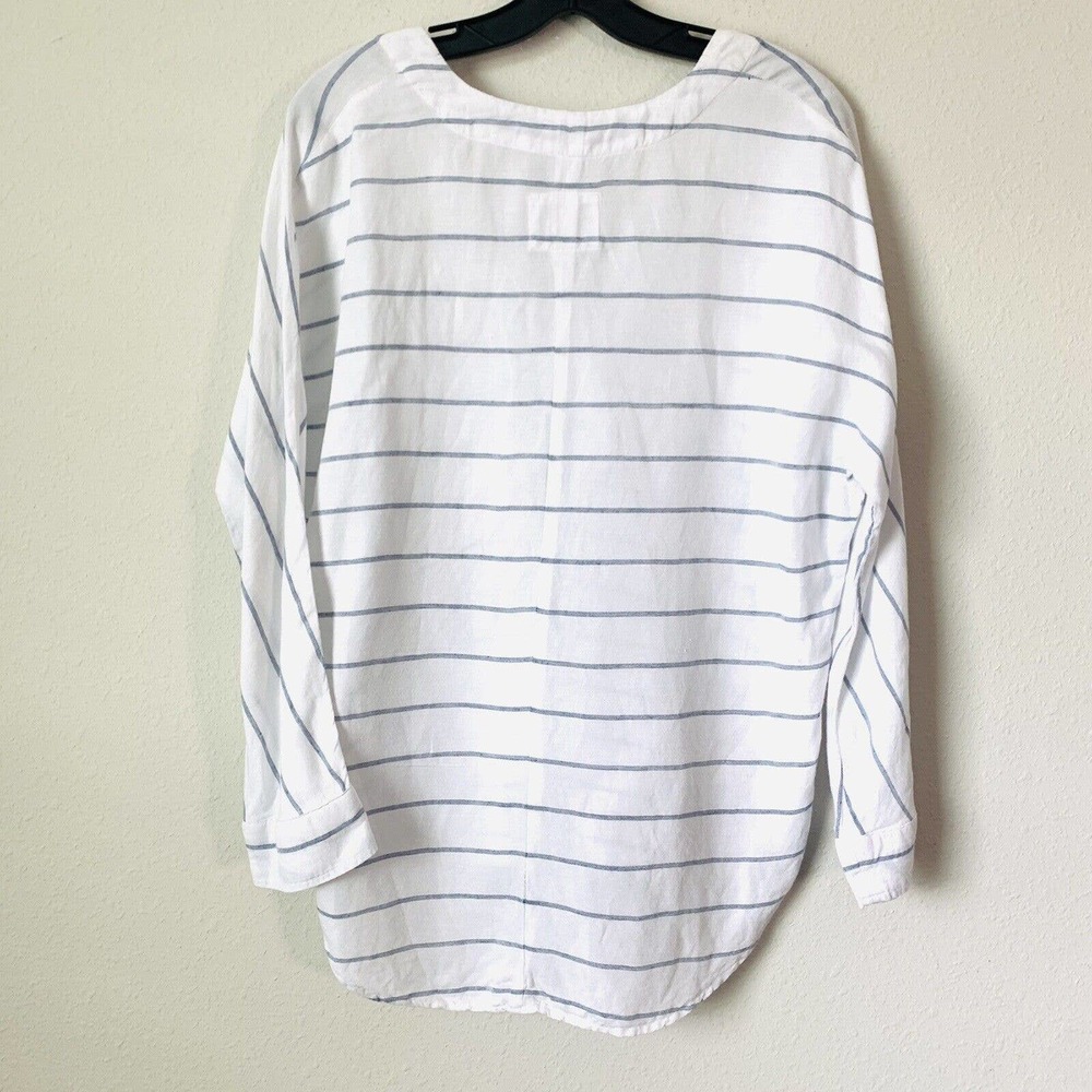 Rails Lily Positano Stripe Linen Blend Top - image 4